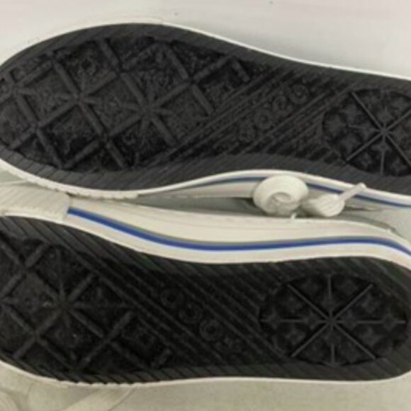 NEW Foco NFL Detroit Lions Womens Glitter Low Top Canvas Sneaker Sz 7 silver - Picture 6 of 6